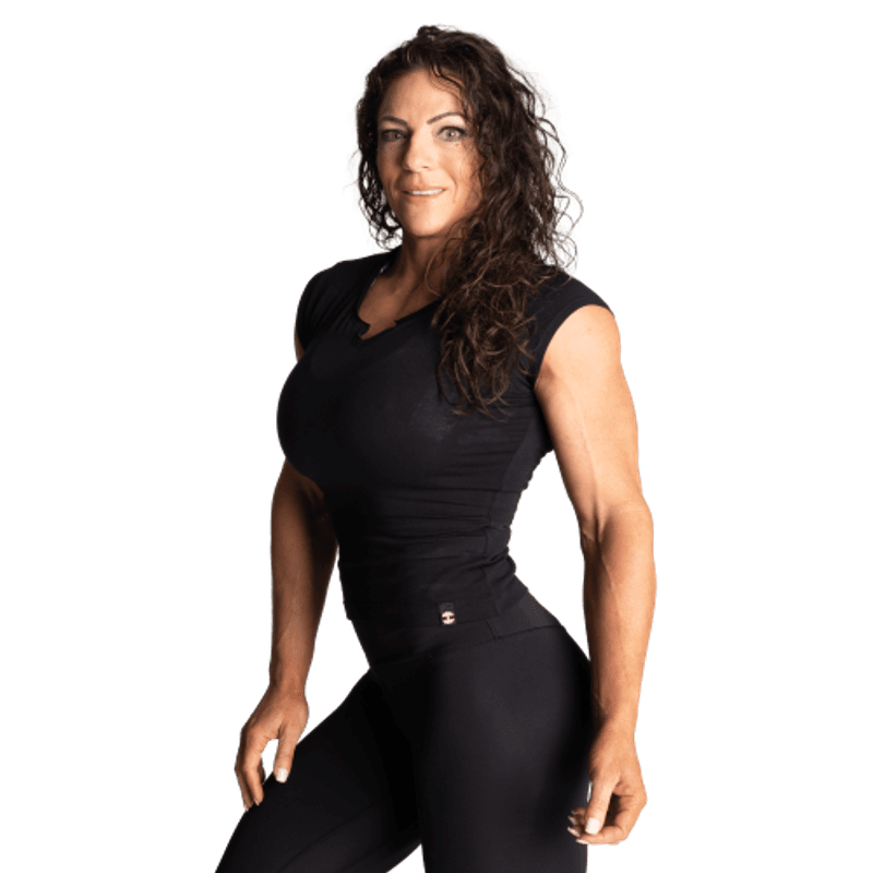 Better Bodies Raw Energy Tee, svart t-skjorte