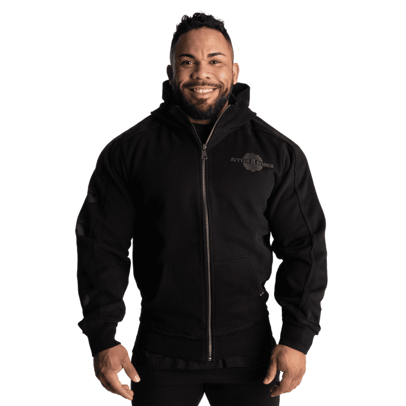 Better Bodies Pro BB Hood, svart hettejakke