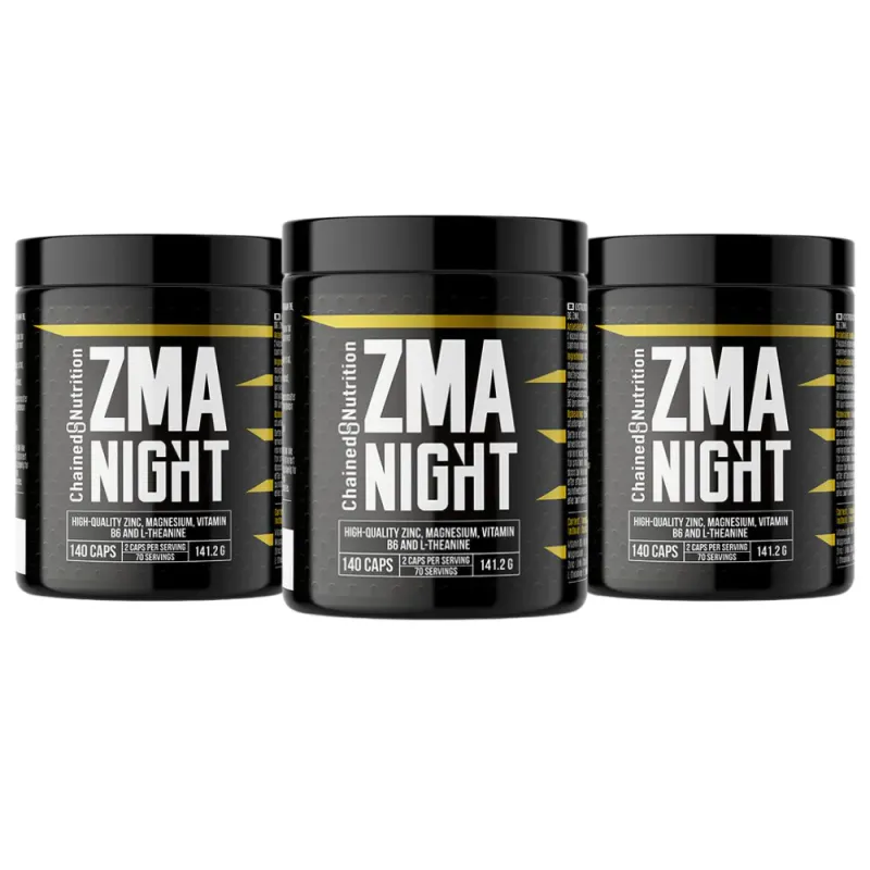 3 x Chained ZMA Night, 140 kapsler