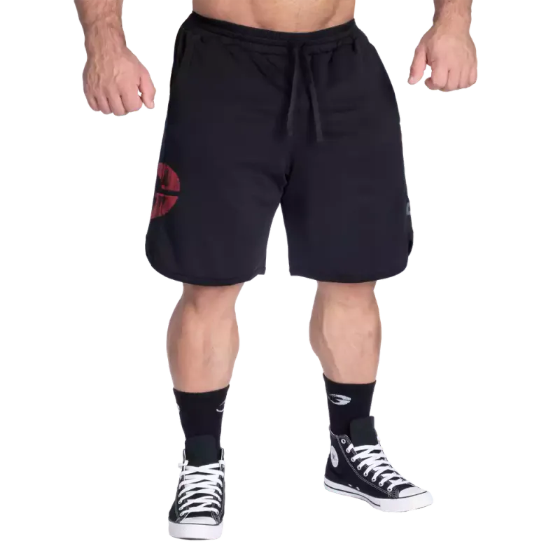 Gasp Inc Mesh Shorts, svart/rød shorts