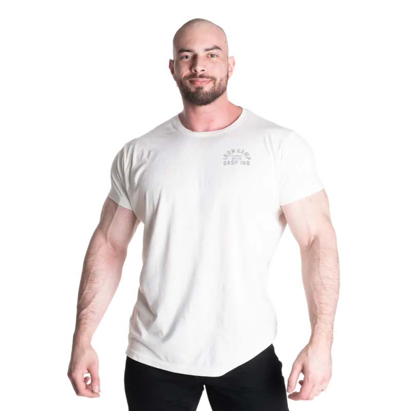 Gasp Throwback Tee V2, off white t-skjorte