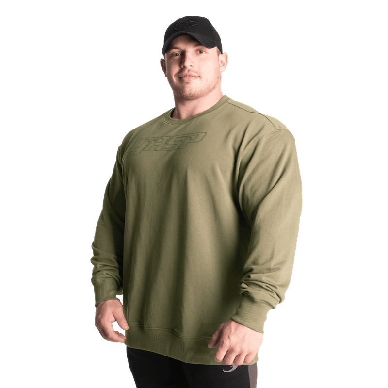 GASP Division Crewneck, grønn genser