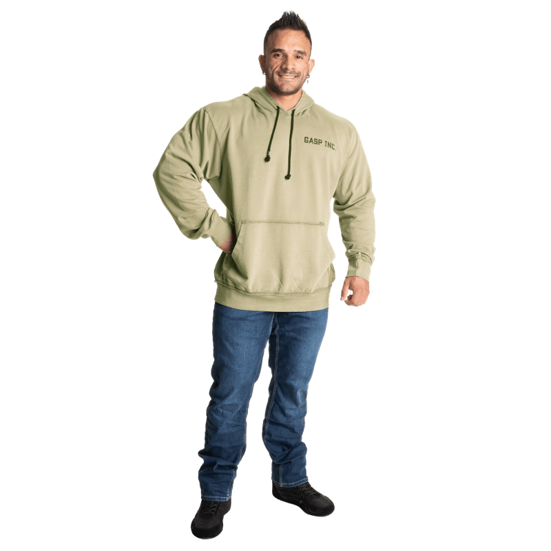 GASP Acid Hoodie, grønn hettegenser