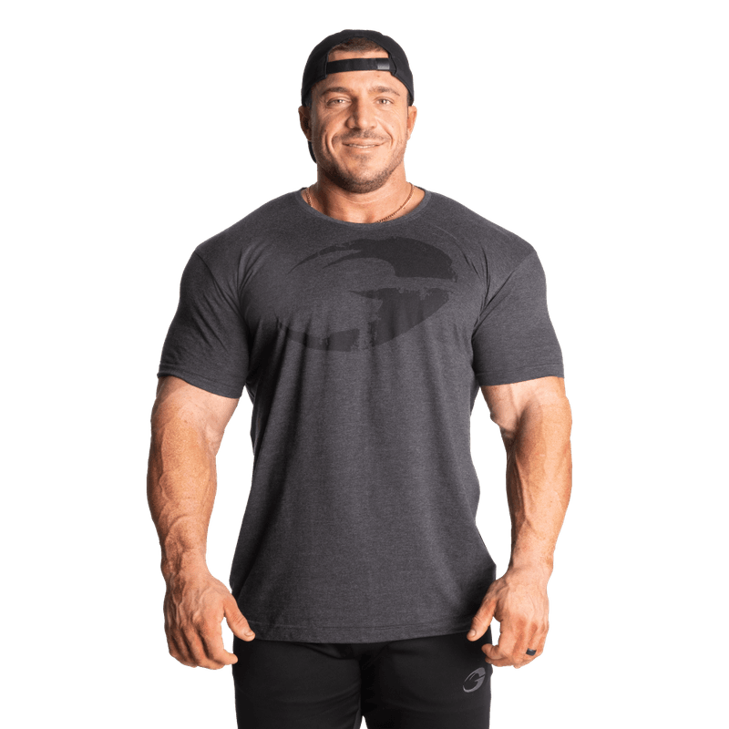 Gasp Cadet Tee, mørk grå t-skjorte