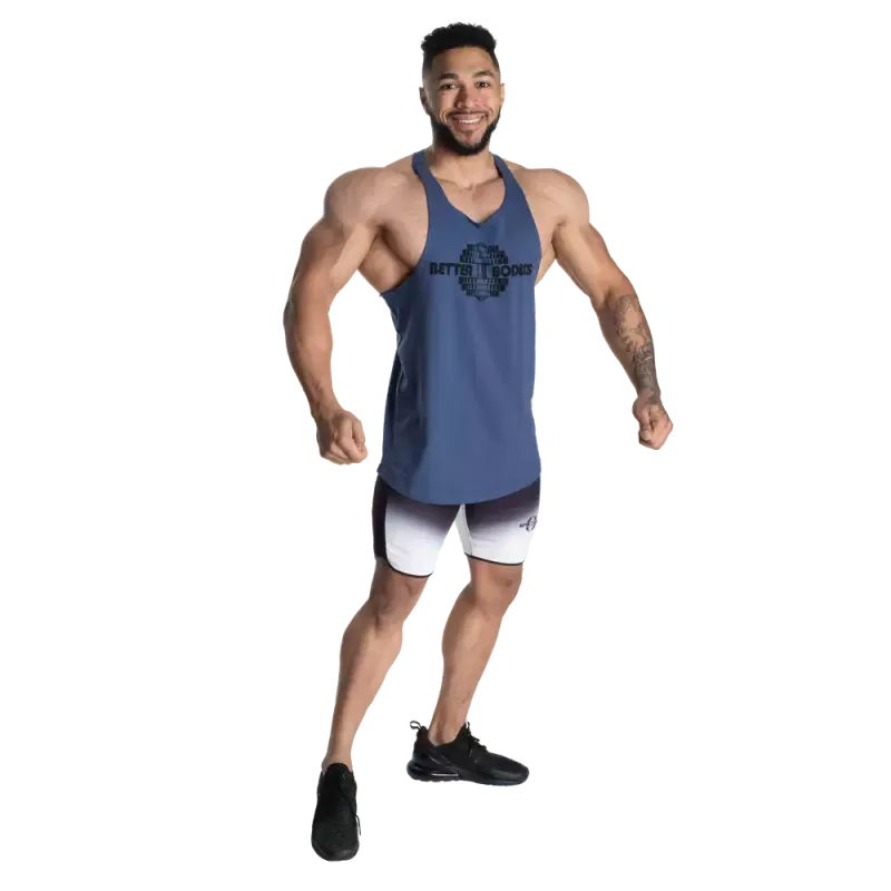Better Bodies Team BB Stringer V2, blå singlet 