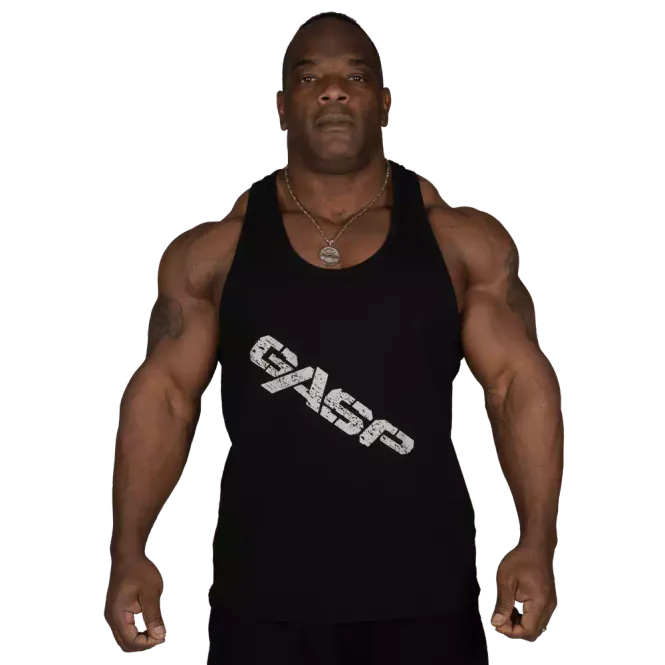 Hovedbilde Gasp Vintage T-back, svart singlet