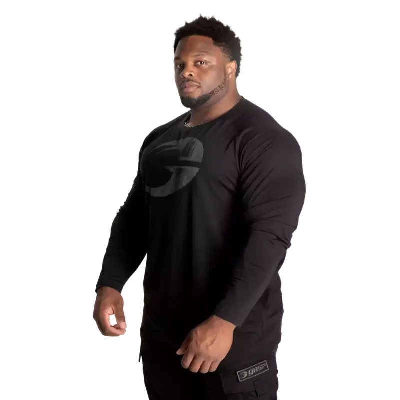 Gasp Original Raglan ls, svart genser