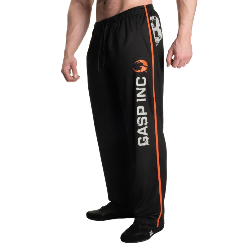 GASP No. 89 Mesh Pant, svart treningsbukse