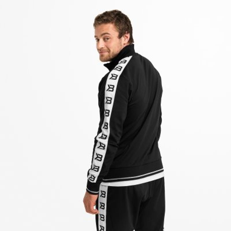 Better Bodies Bronx Track Jacket, svart jakke