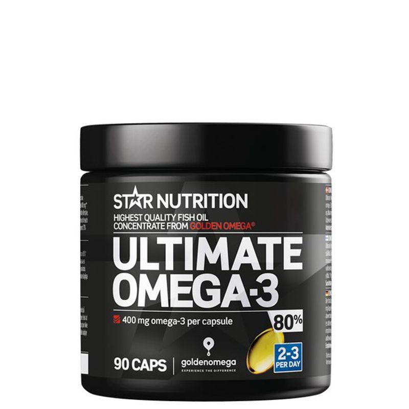 Star Nutrition Ultimate Omega-3. 80% - 90 caps