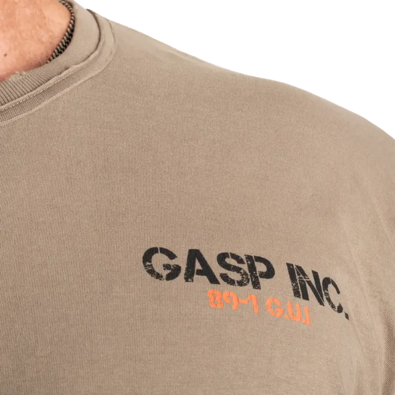 Gasp Utility Street Tee, grønn t-skjorte