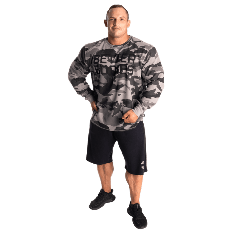 Better Bodies Thermal Shorts, grå camo 