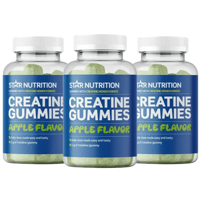 Hovedbilde 3 x Creatine Gummies, 75 stk