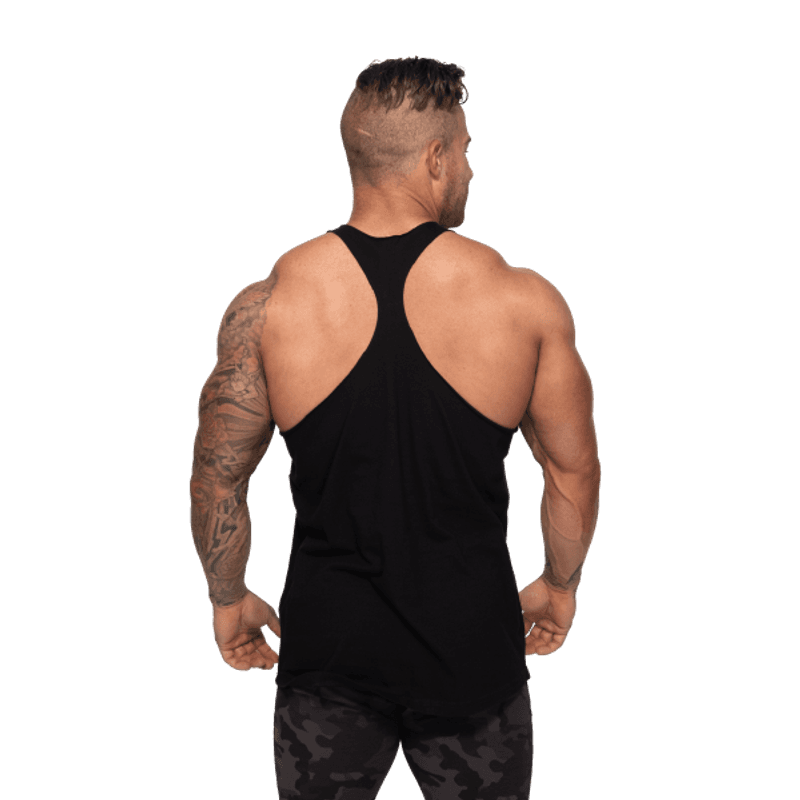 Better Bodies Team BB Stringer V2, svart singlet 