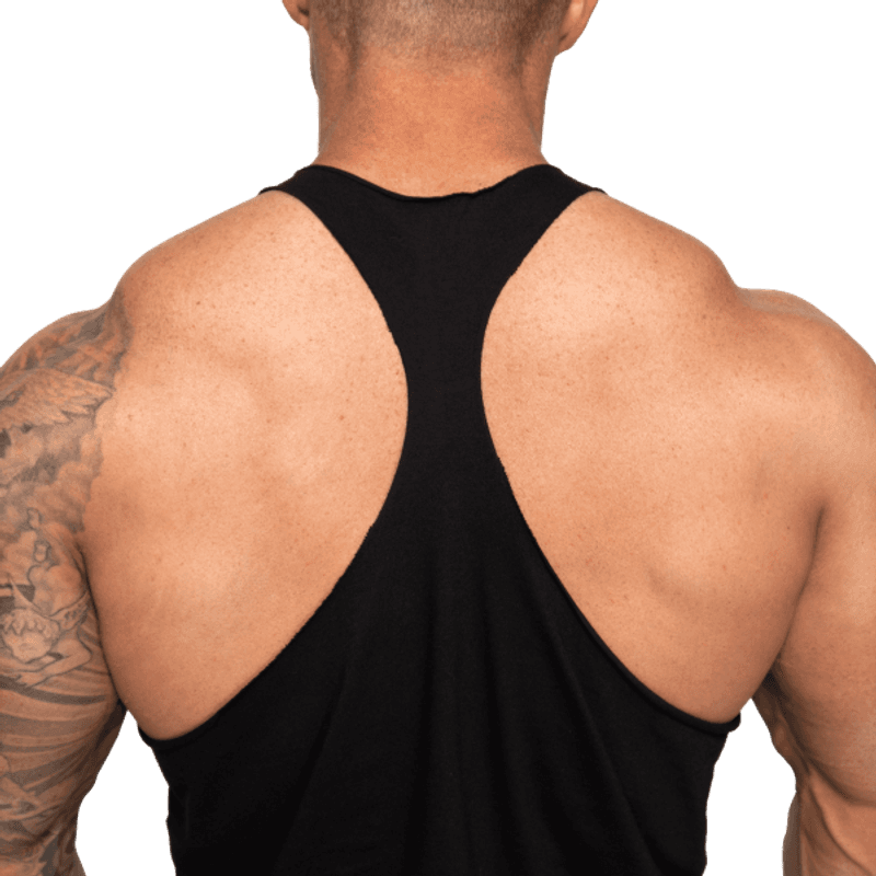 Better Bodies Team BB Stringer V2, svart singlet 