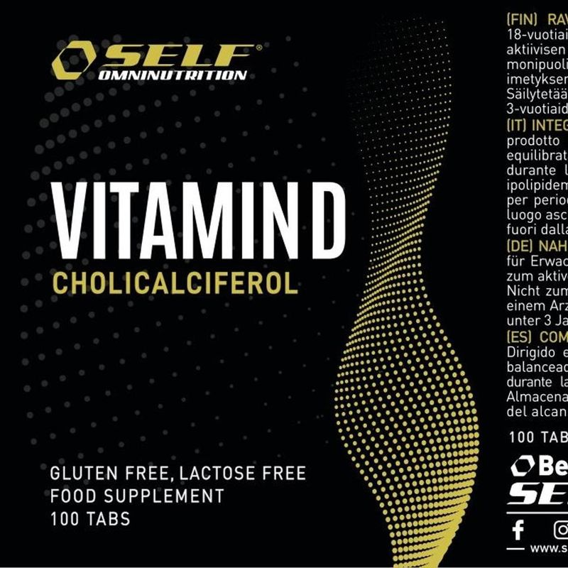 Self Vitamin D, 100 tabletter