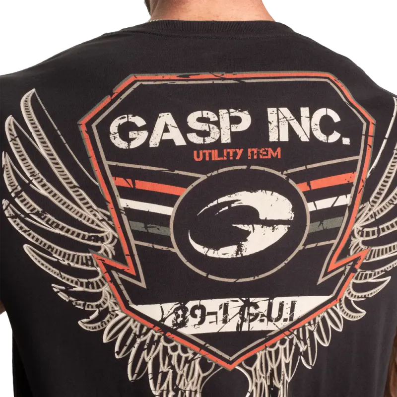 GASP Utility Street Tee, svart t-skjorte