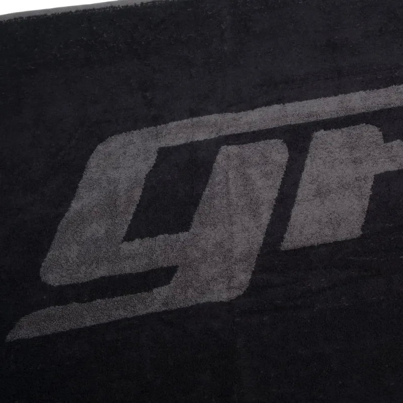 Gasp Towel, svart/grå håndkle