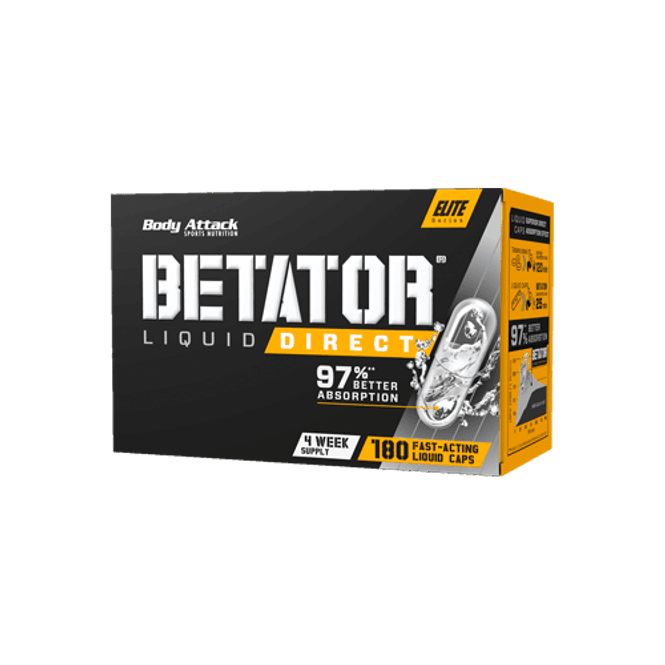 Hovedbilde Body Attack Betator (HMB free acid), 180 kapsler