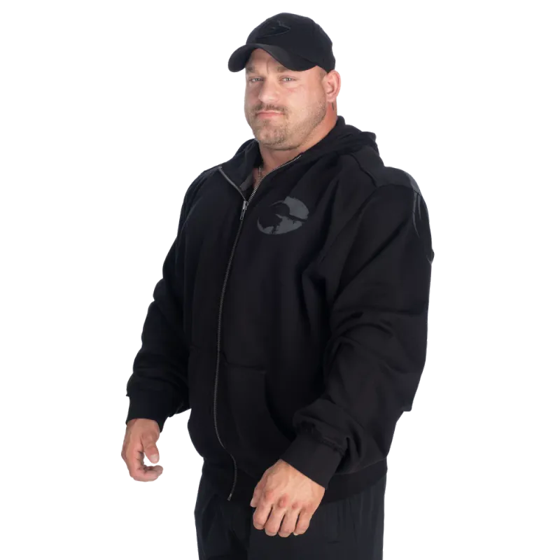 Gasp Original Hoodie, svart/grå hettejakke