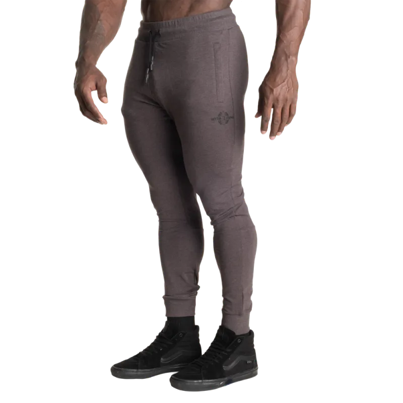 Better Bodies Tapered Joggers V2, mørk grå treningsbukse