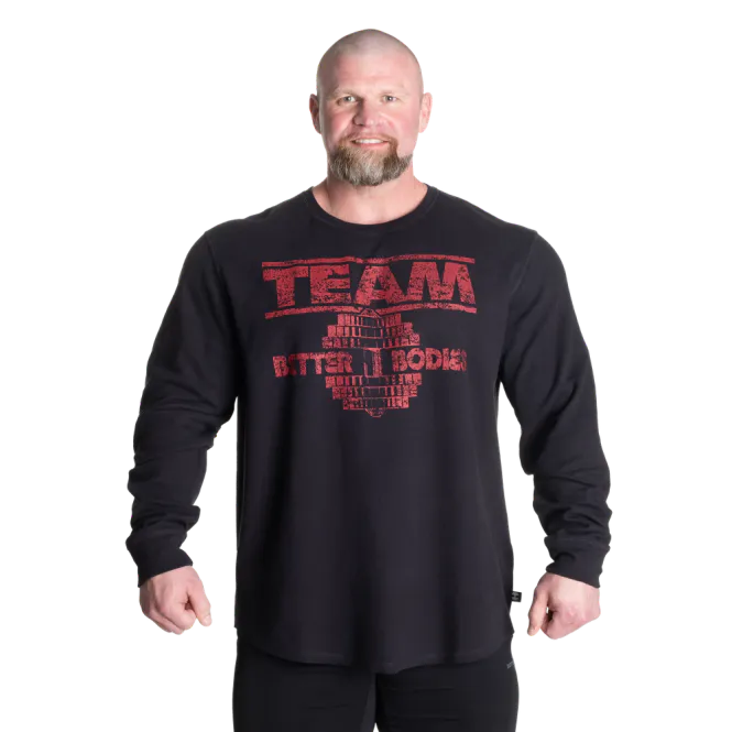 Hovedbilde Better Bodies Thermal Team Sweater, svart/rød ...