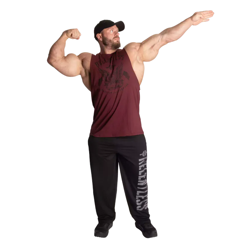 Better Bodies Relentless Mesh Pant, svart treningsbukse