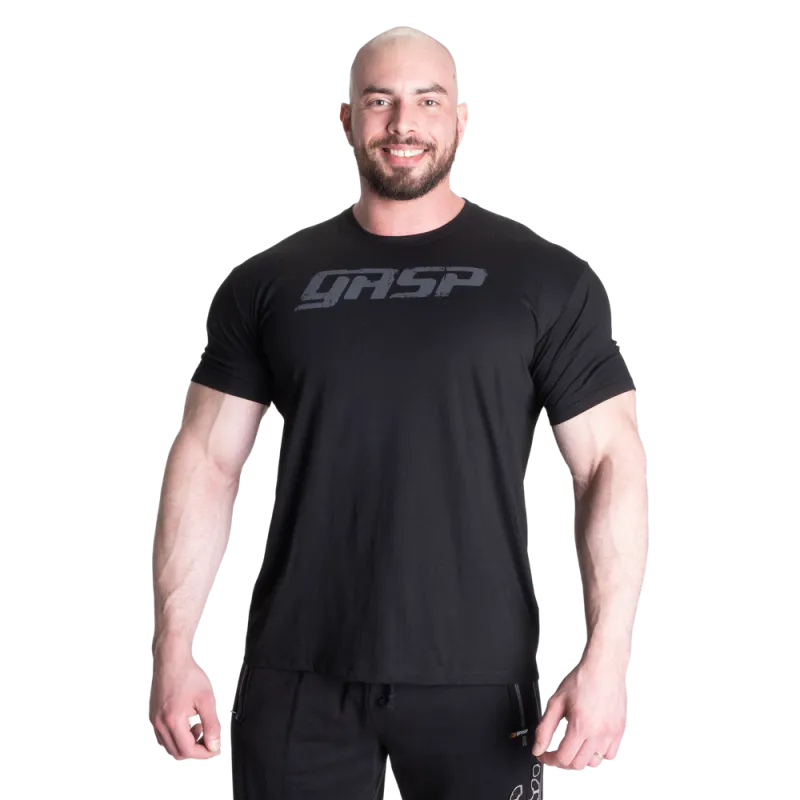 GASP Legacy Gym Tee, svart t-skjorte