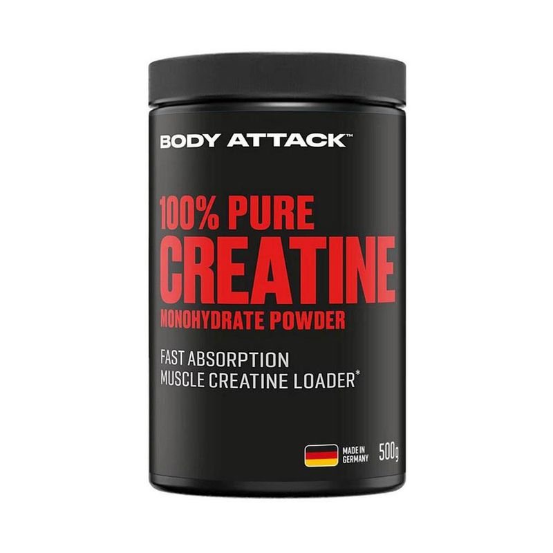 Body Attack 100% Pure Creatine Monohydrate 500g