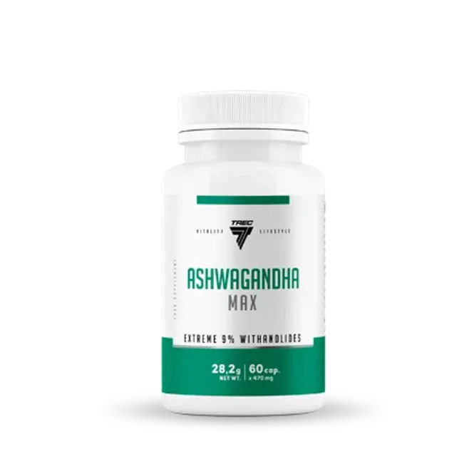 Hovedbilde Trec Ashwagandha Max, 60 kapsler