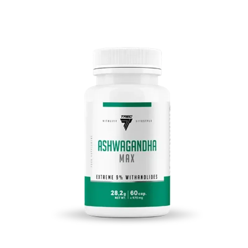 Trec Ashwagandha Max, 60 kapsler