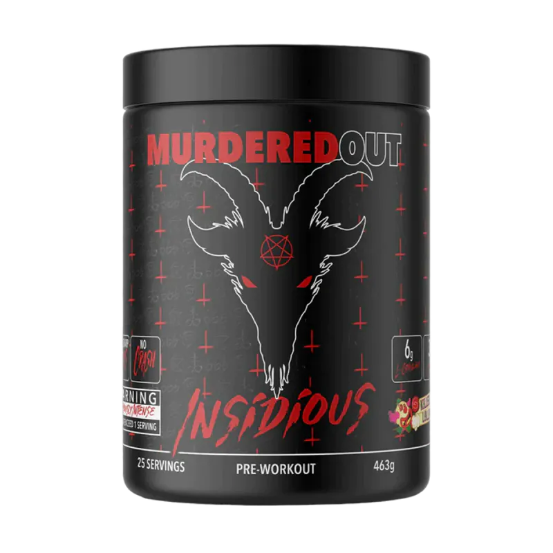 Murdered Out Insidious 463 g, Pre Workout 