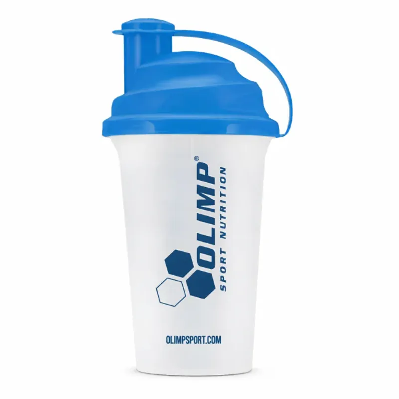 Olimp Shaker 700 ml, transparent/blå