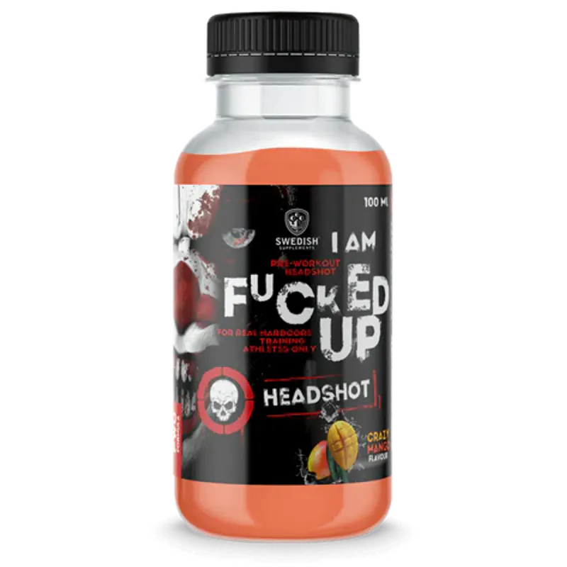 F#cked Up Headshot PWO 16x100 ml, Pre Workout
