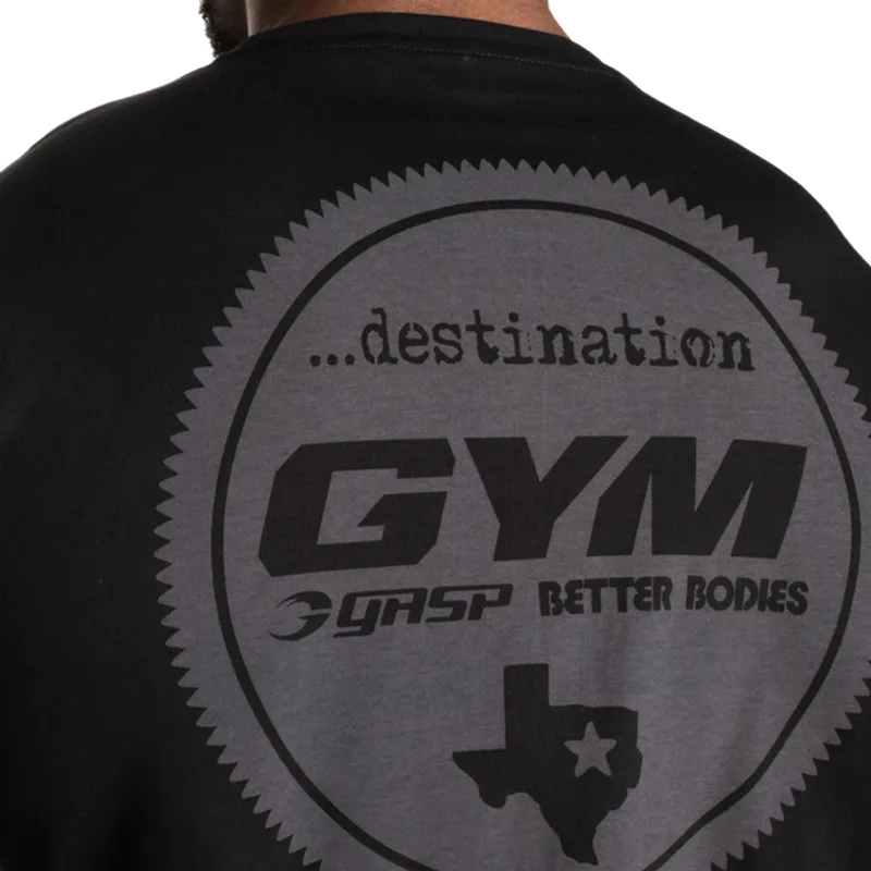 Better Bodies Destination Standard Tee, svart t-skjorte