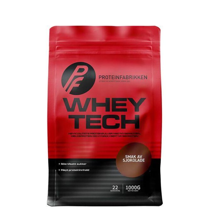 Hovedbilde Proteinfabrikken Whey Tech Protein 1000 g, ...