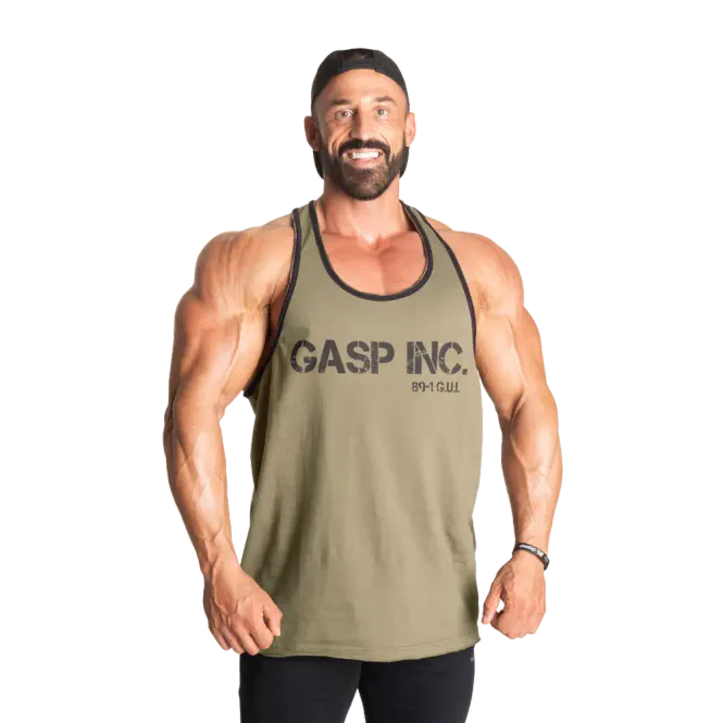 Hovedbilde Gasp Division Jersey Tank, grønn singlet
