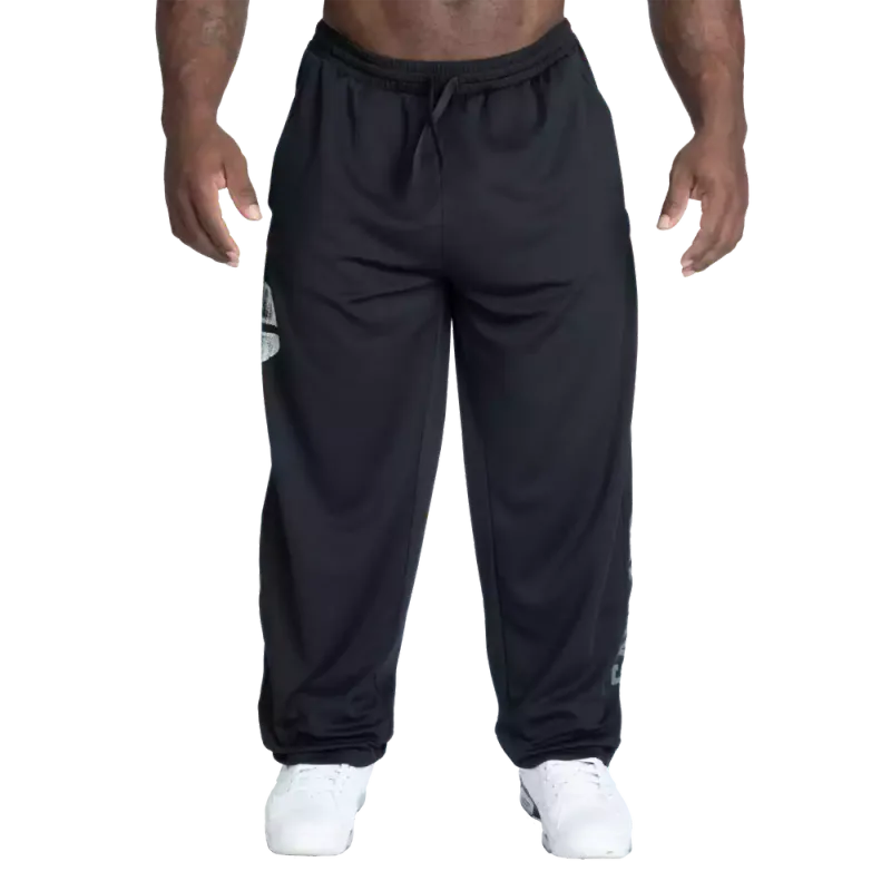Gasp Inc Mesh Pant, svart/hvit treningsbukse