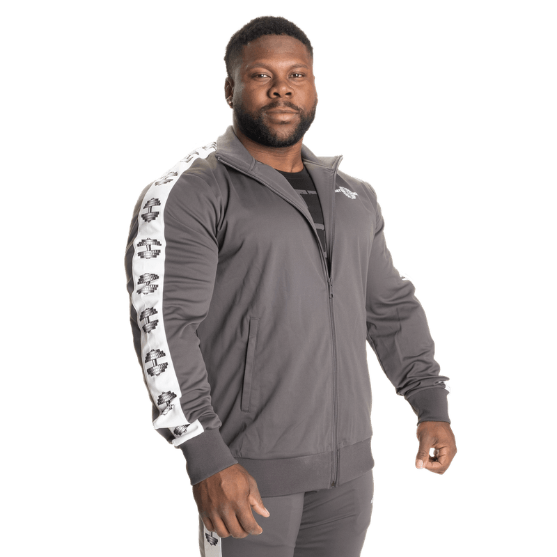 Better Bodies Bronx Track Jacket, grå treningsjakke