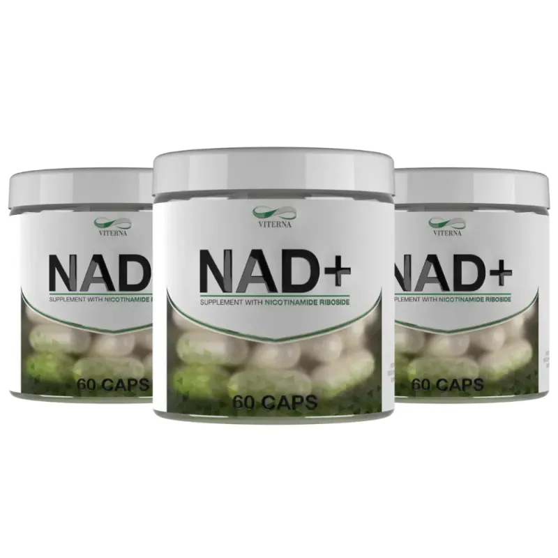3 x NAD+ 300 mg, 60 kapsler