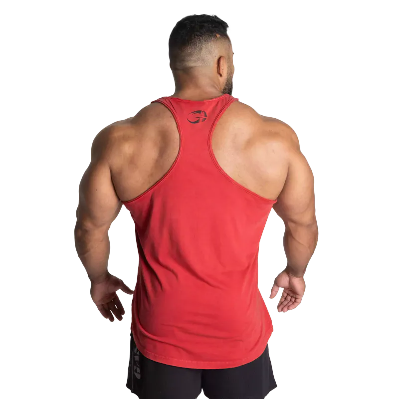 Gasp Skull T-back, rød singlet