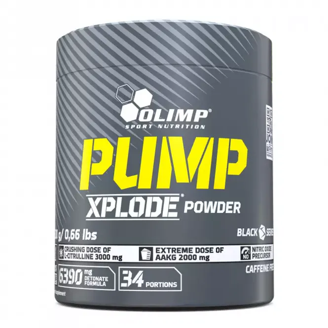 Hovedbilde Olimp Pump Xplode Powder 300g, Stim Free Pre ...