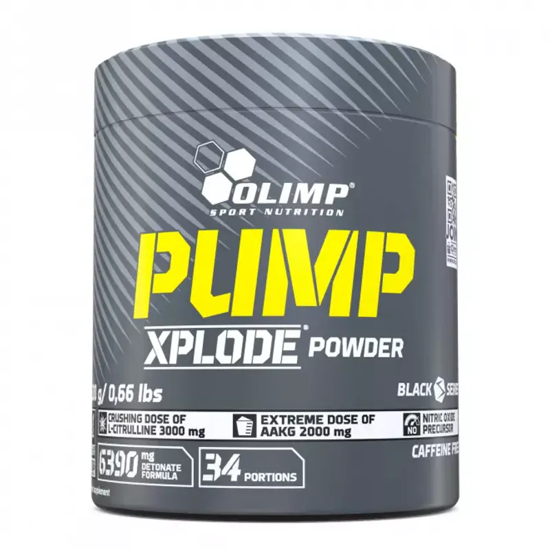 Olimp Pump Xplode Powder 300g, Stim Free Pre Workout