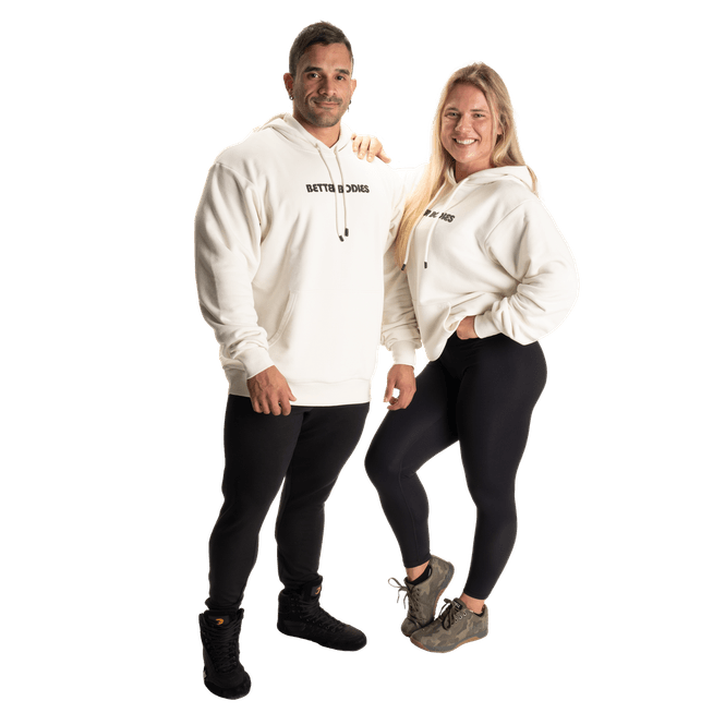 Hovedbilde Better Bodies Logo Hoodie V2, off white ...