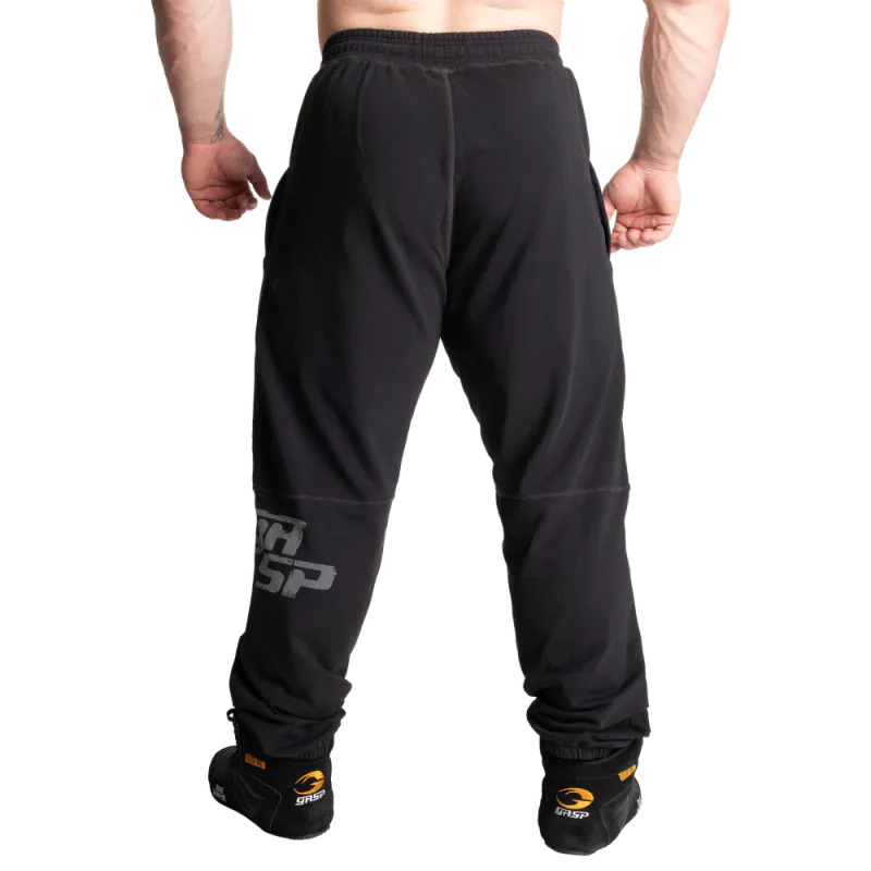 Gasp Vintage Sweatpants, svart treningsbukse