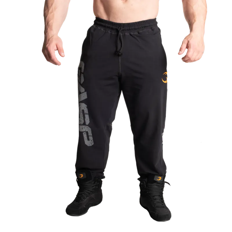 Gasp Vintage Sweatpants, svart treningsbukse
