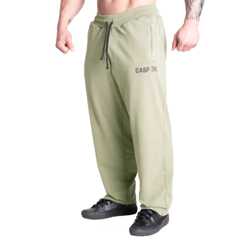 GASP Acid Sweatpant, grønn treningsbukse