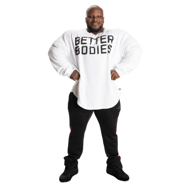 Better Bodies Thermal Sweater, hvit genser 