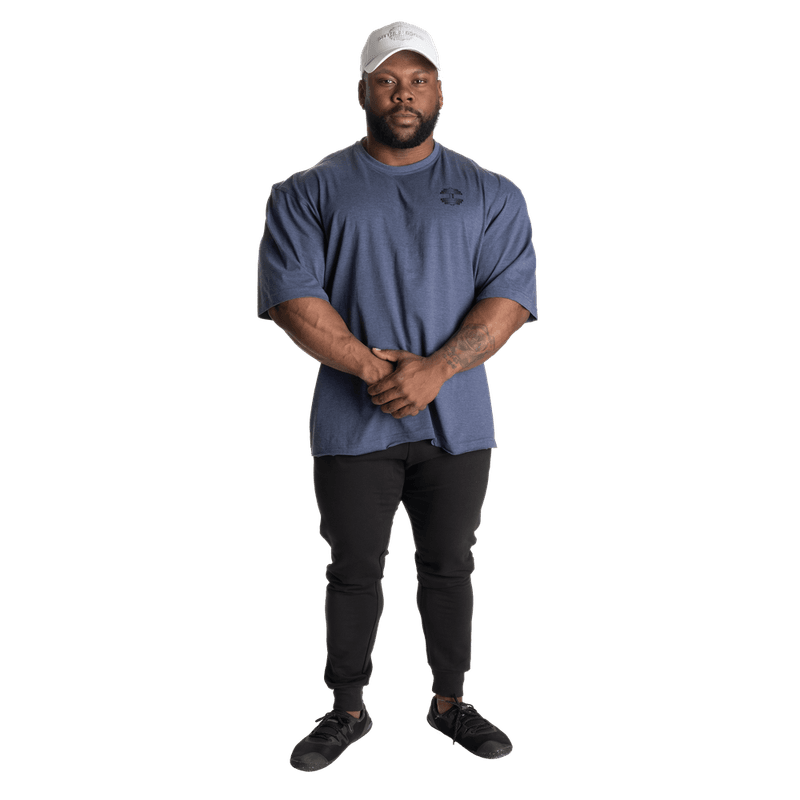 Better Bodies Union Iron Tee, blå t-skjorte