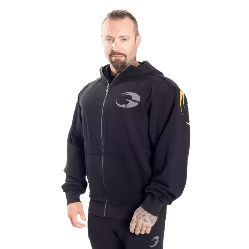 Gasp Original Hood, svart hettejakke